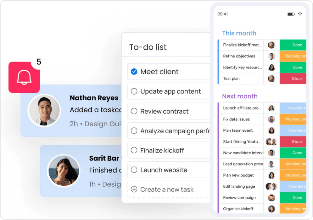 Task management and organization