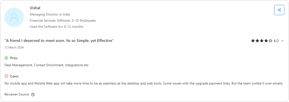 Folk - User perspective