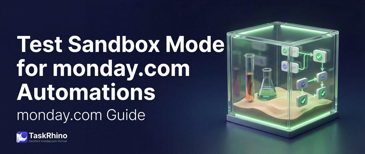 monday.com Automation Test Sandbox Mode