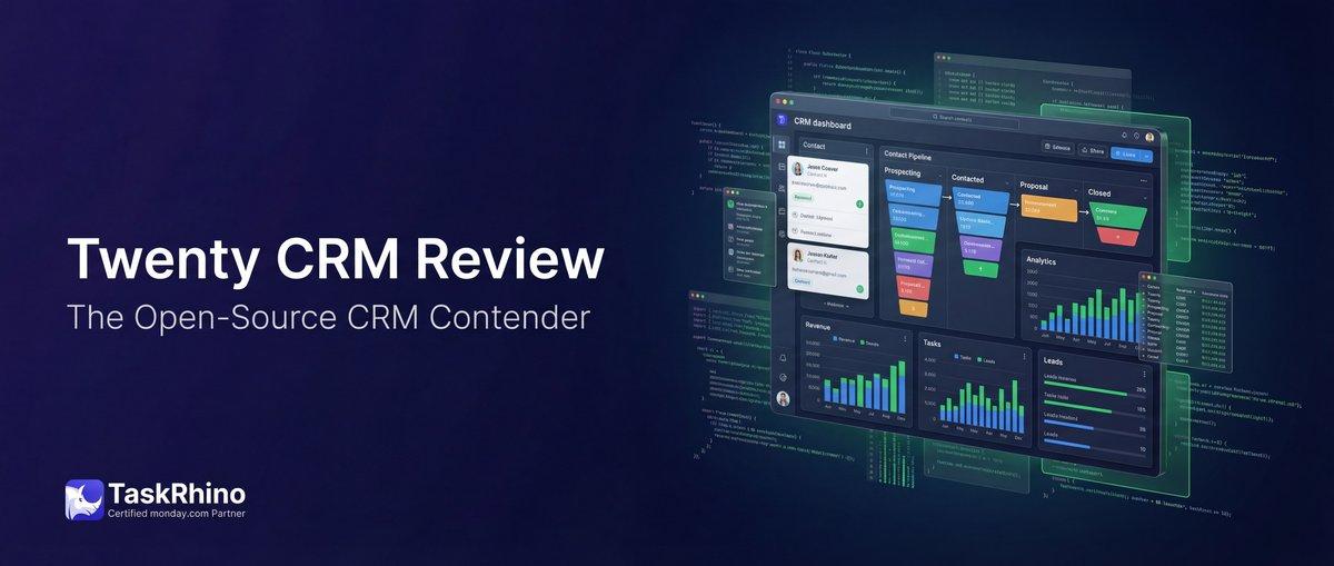 The Detailed Twenty CRM Review: Features and limitations