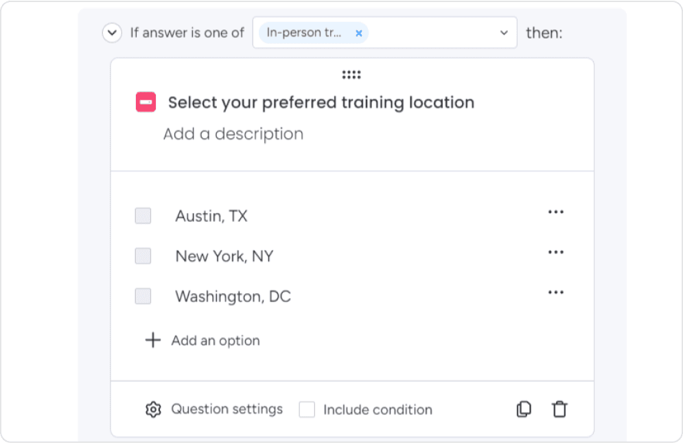 Customize Training Delivery Preferences