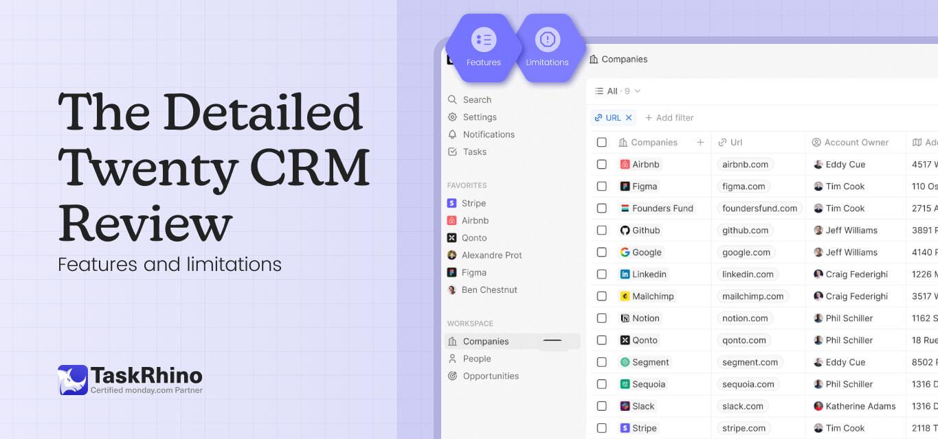 Twenty CRM Review